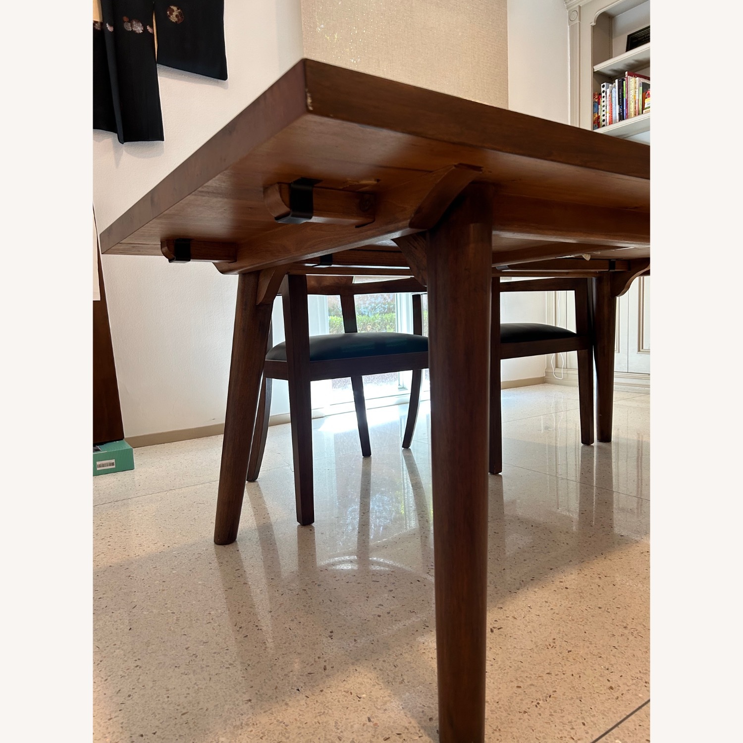 Room & Board Maria Yee Dark Brown Wood Dining Table - image-3