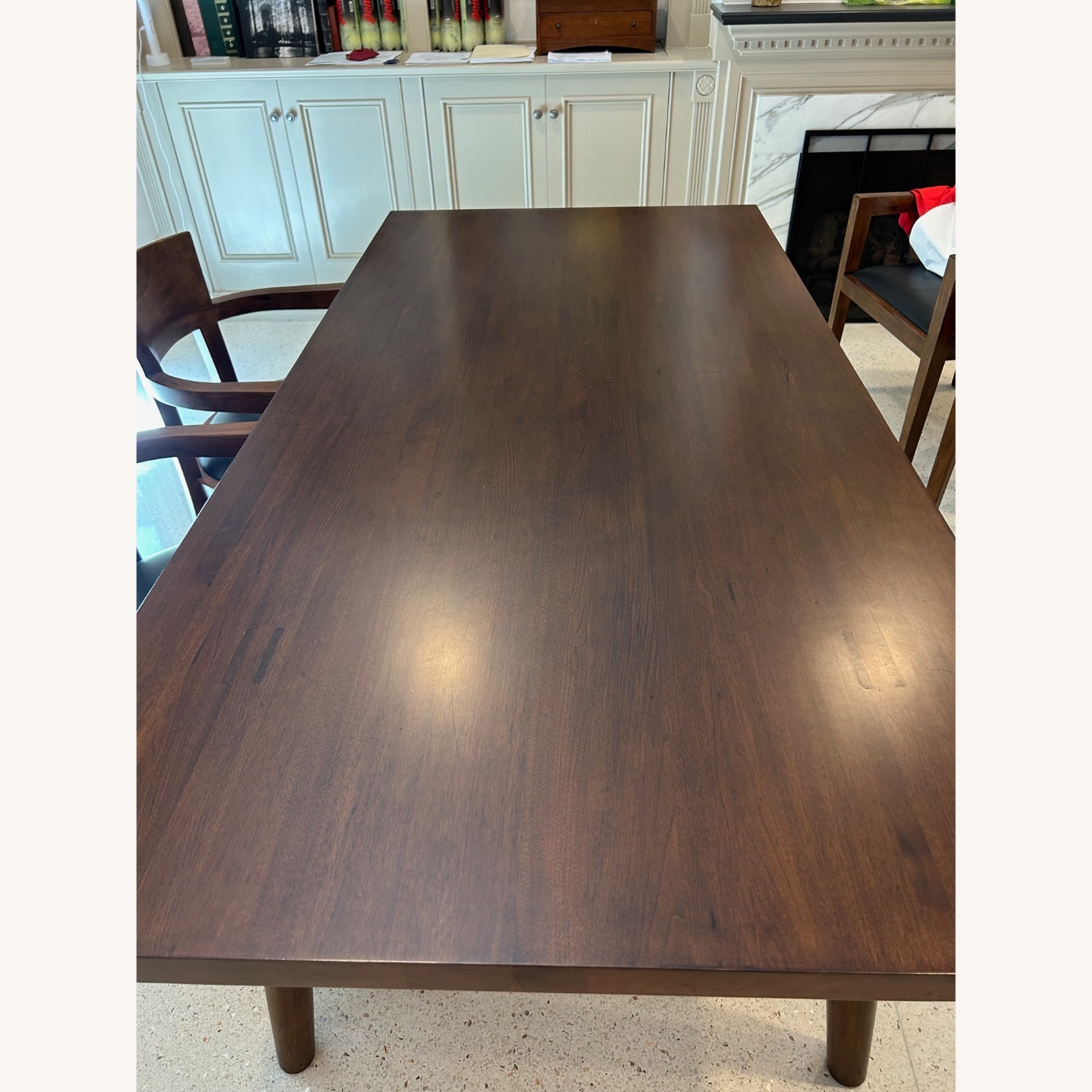 Room & Board Maria Yee Dark Brown Wood Dining Table - image-2