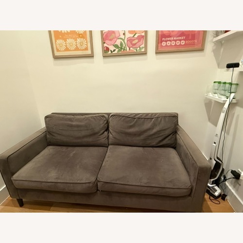 Used West Elm Dove Gray Henry Sofa for sale on AptDeco
