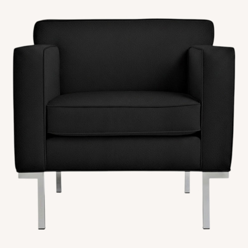 Used Design Within Reach Leather Armchair for sale on AptDeco
