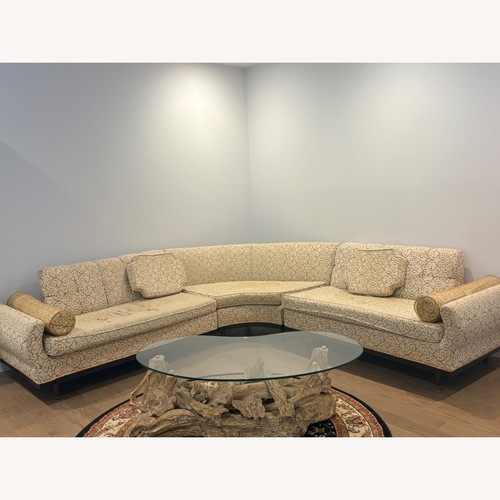 Used Vintage/Antique Gold 3+ Piece Sectional for sale on AptDeco