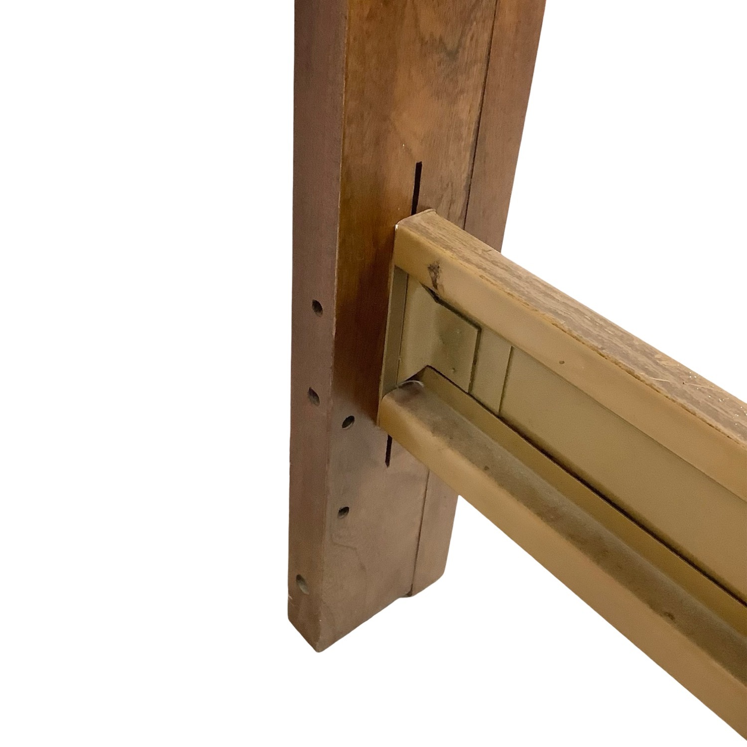 Vintage Walnut Mid-Century Modern Full Bed Frame - image-10