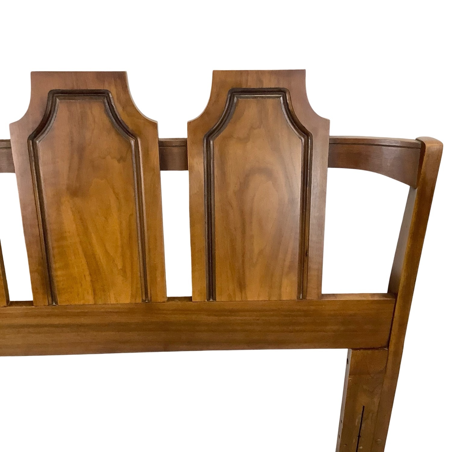 Vintage Walnut Mid-Century Modern Full Bed Frame - image-5