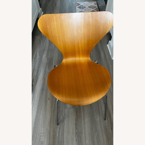 Used Fritz Hansen Natural Wood Dining Chairs for sale on AptDeco