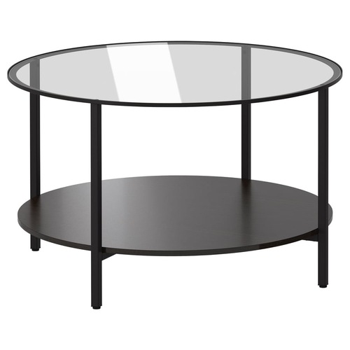 Used IKEA Vittsjö Glass Coffee Table for sale on AptDeco