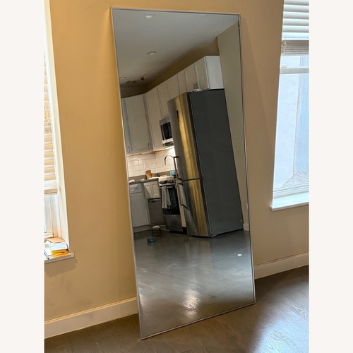 Used Silver Floor Mirror for sale on AptDeco