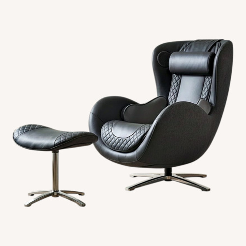Used Nouhaus Modern Massage Chair and Ottoman for sale on AptDeco