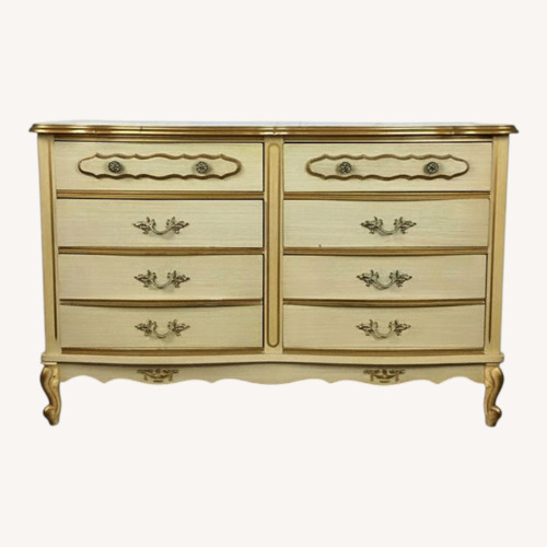 Used Mid Century French Provincial Lowboy Dresser for sale on AptDeco