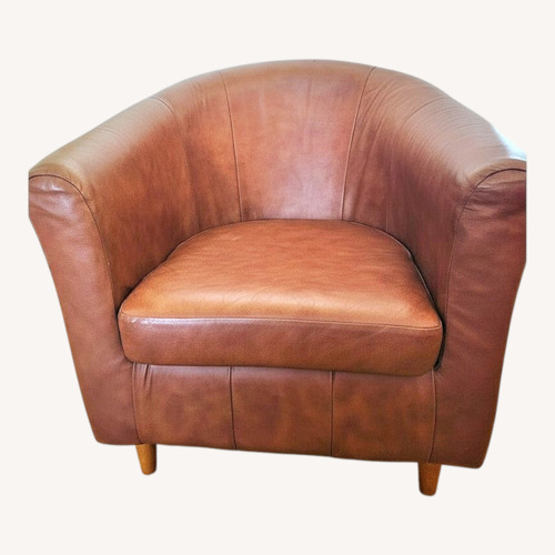 Used Vintage/Antique Dark Brown Accent Chairs for sale on AptDeco