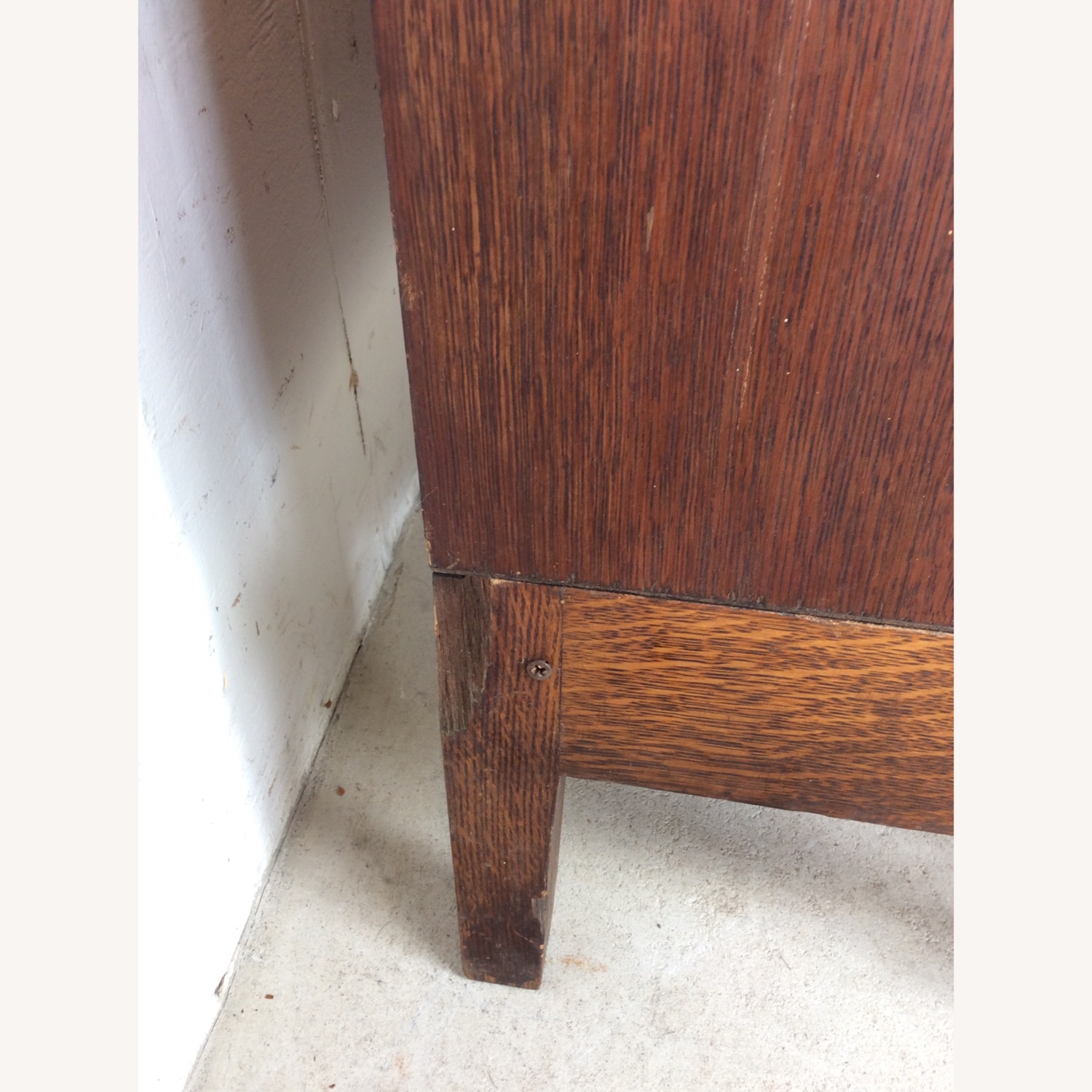 Antique Oak 4 Stack Barrister Bookcase - image-16