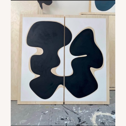 Used Hannah Polskin Diptych Wall Art for sale on AptDeco