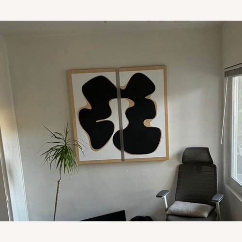 Used Hannah Polskin Diptych Wall Art for sale on AptDeco