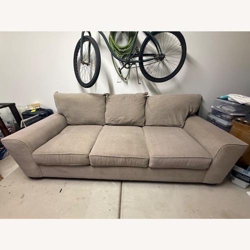 Used Gray Comfortable Sofa for sale on AptDeco
