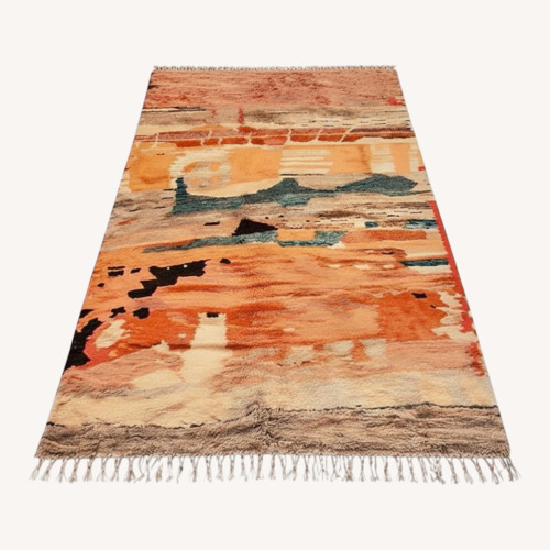 Used Wool Blend Area Rug 8' x 10' for sale on AptDeco