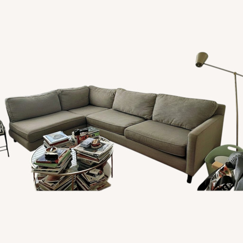 Used Light Gray 3+ Piece Sectional for sale on AptDeco