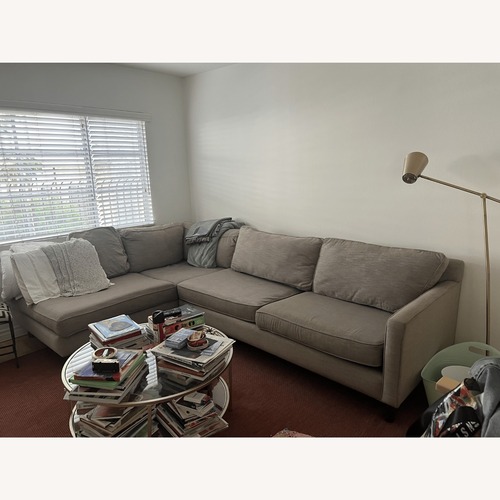 Used Light Gray 3+ Piece Sectional for sale on AptDeco
