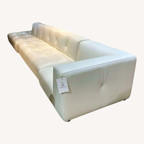 Used Roche Bobois Sleek Modern Leather 3pc Sectional for sale on AptDeco