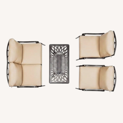 Used Elegant 4 Piece Patio Set for sale on AptDeco