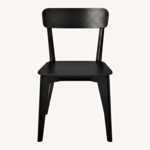 Used IKEA Lisabo Chairs Black for sale on AptDeco