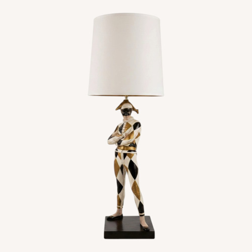 Used Mid-Century Marbro Jester Harlequin Lamp for sale on AptDeco
