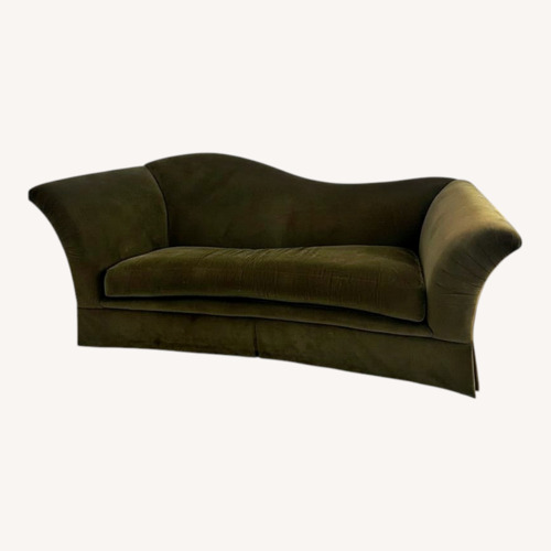 Used Taylor Made Custom Furniture Green Chaise Lounge for sale on AptDeco