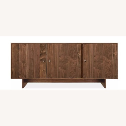 Used Room & Board Walnut Hudson Cabinet 65"w 20"d 28"h for sale on AptDeco