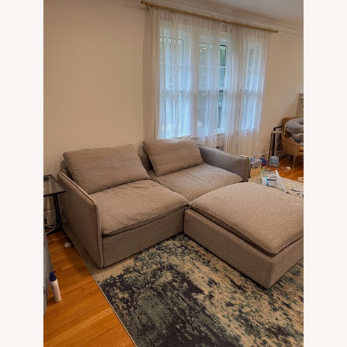 Used CB2 Lumin 3+ Sofa & Ottoman for sale on AptDeco