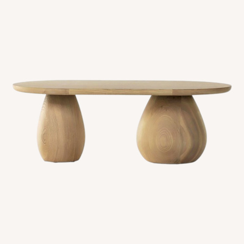Used Lulu & Georgia Mulholland Oval Coffee Table for sale on AptDeco