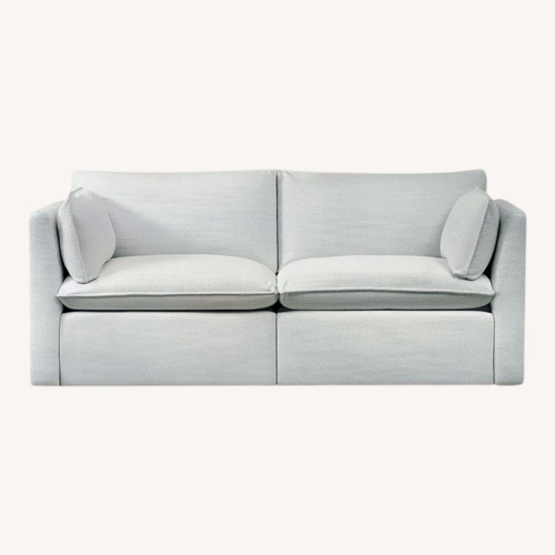 Used Greylan Modern Upholstered Modular Sofa with Toss Pillows for sale on AptDeco