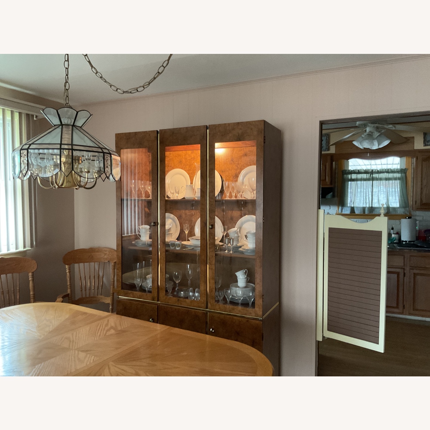 Light Brown Armoire - image-3