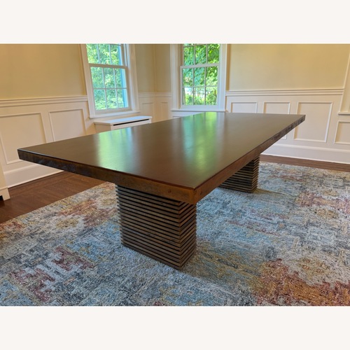Used Crate & Barrel Paloma Rectangular Dining Table for sale on AptDeco