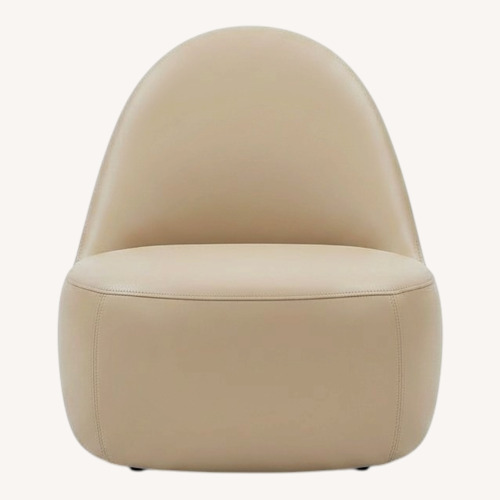 Used Bernhardt Furniture Mitt White Leather Office Chair for sale on AptDeco