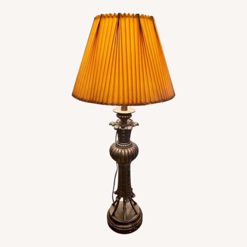 Used Vintage Ornate Antique Table Lamp for sale on AptDeco
