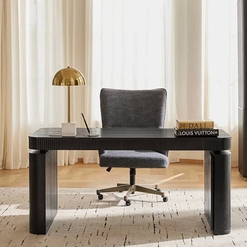 Used Baggio Modern Fluted Standing Desk for sale on AptDeco