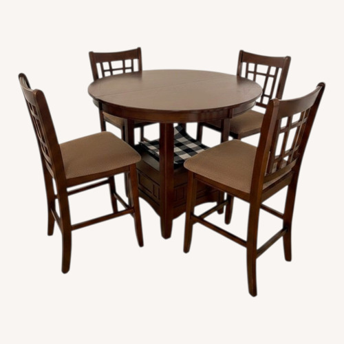 Used Dining Set w Butterfly Leaf for sale on AptDeco
