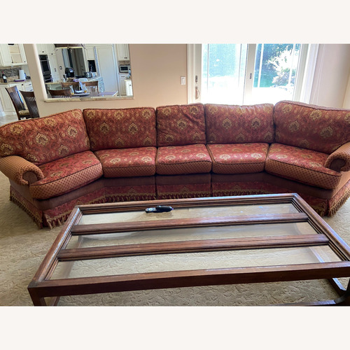 Used Vintage/Antique Finds Dark Brown Coffee Table for sale on AptDeco