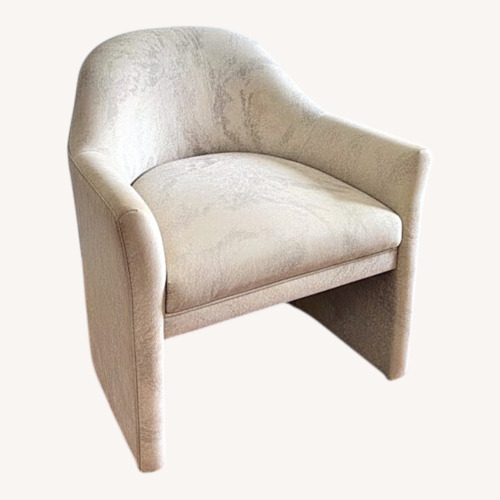 Used Marble Pattern Barrel Accent Chairs for sale on AptDeco