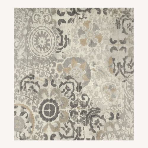 Used Pottery Barn Talia Wool Area Rug 9' x 12' for sale on AptDeco