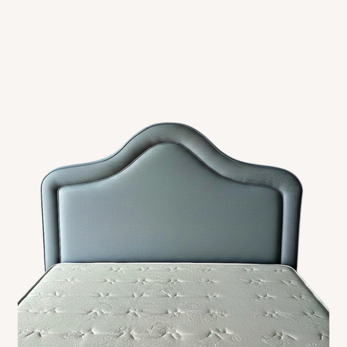 Used Custom Camelback Queen Headboard for sale on AptDeco
