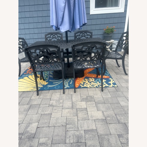 Used Wayfair Black Metal Patio Furniture for sale on AptDeco