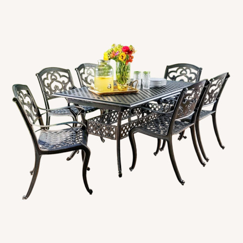 Used Wayfair Black Metal Patio Furniture for sale on AptDeco