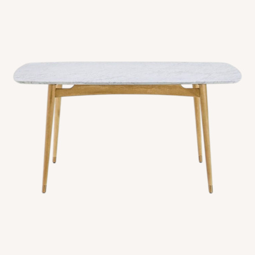 Used Castlery Marble Dining Set for sale on AptDeco