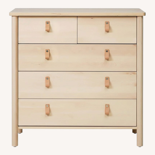 Used IKEA Light Brown Birch Wood Dresser for sale on AptDeco