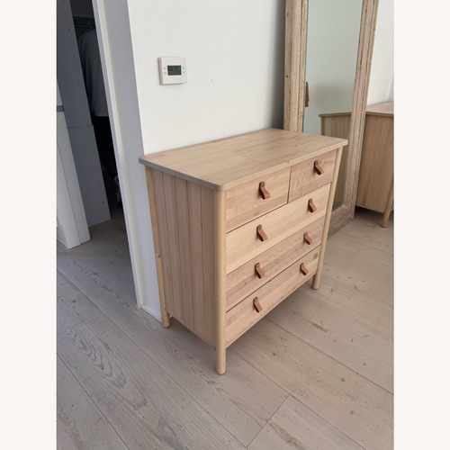 Used IKEA Light Brown Birch Wood Dresser for sale on AptDeco