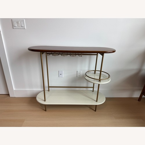 Used West Elm Tiered Bar Console (40") for sale on AptDeco