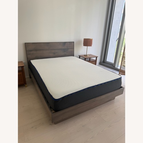 Used Room & Board Hudson Queen Bed Frame in Maple  for sale on AptDeco