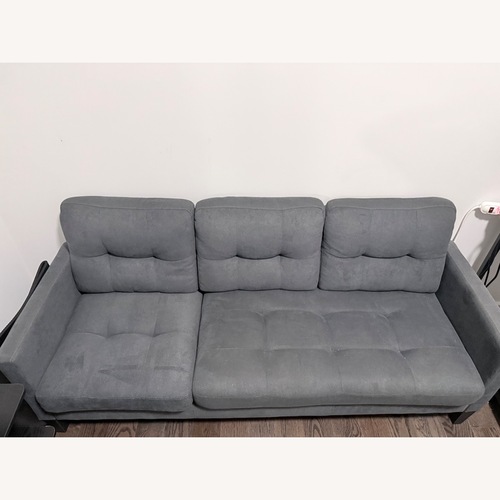 Used Dark Gray Fabric 3+ Seater Sofa for sale on AptDeco