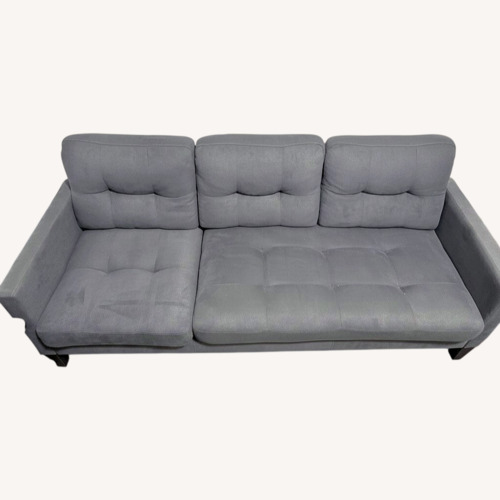 Used Dark Gray Fabric 3+ Seater Sofa for sale on AptDeco