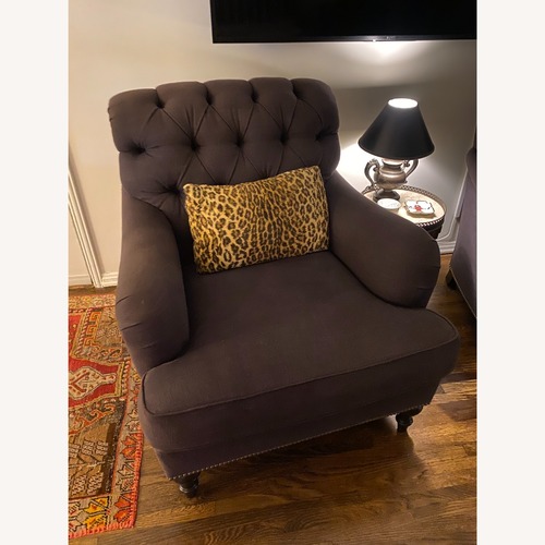 Used Pair Custom Club Chairs  for sale on AptDeco