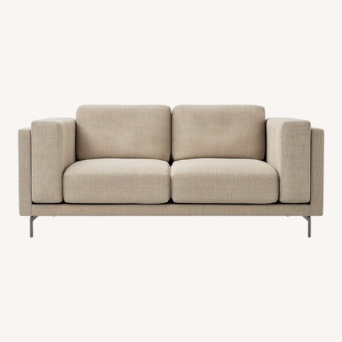 Used IKEA Nockeby Fabric 2 Seater Sofa for sale on AptDeco